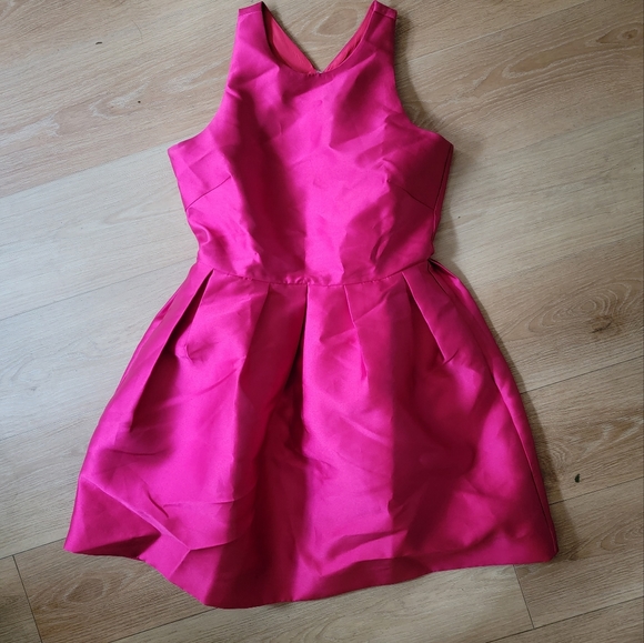 HUTCH Hot Pink Cocktail Dress 4 - Picture 3 of 6